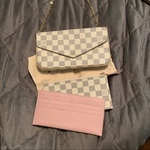Louis Vuitton Damier Azur Pochette Felicie